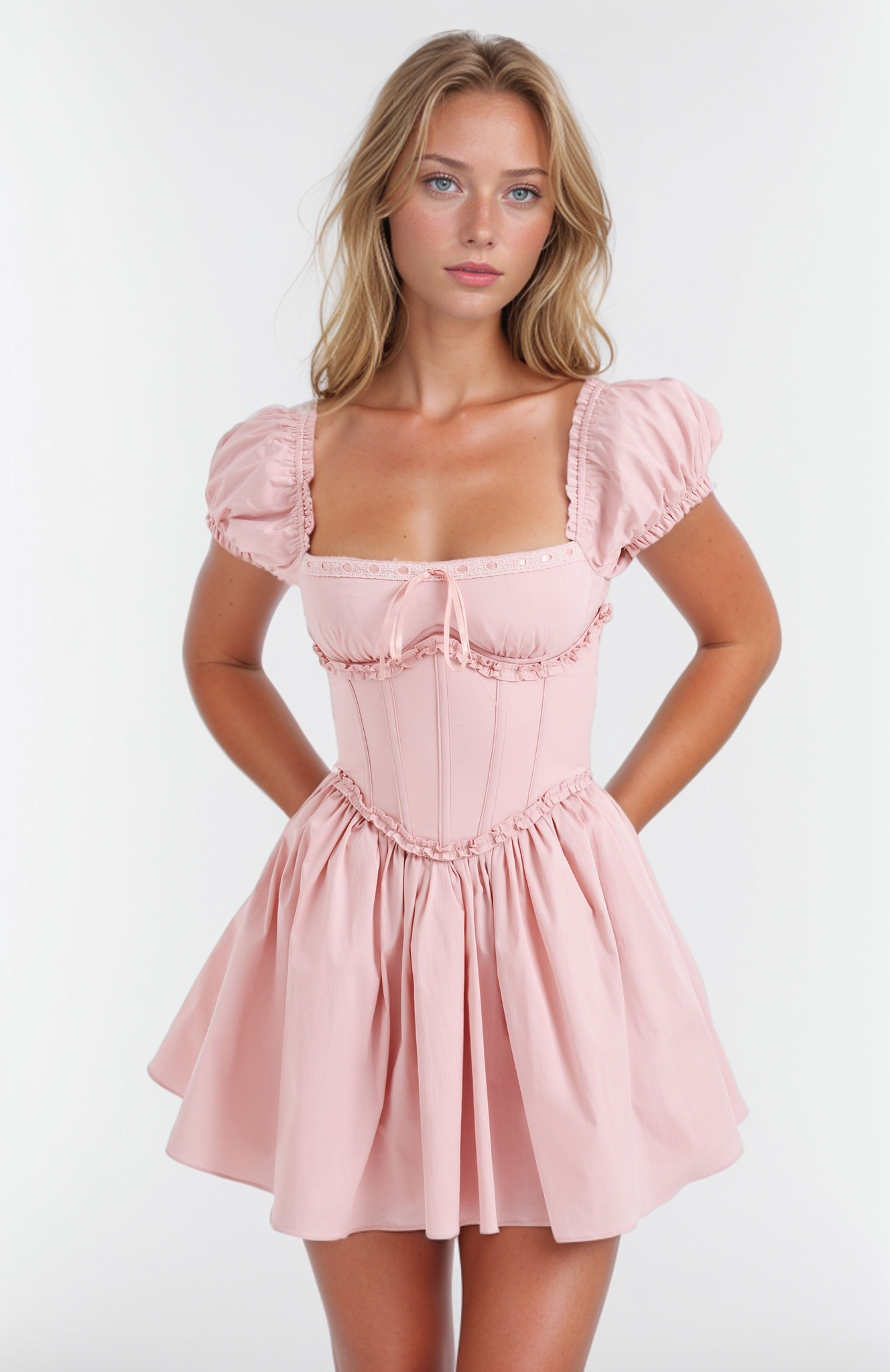 Blush Royal Corset Dress