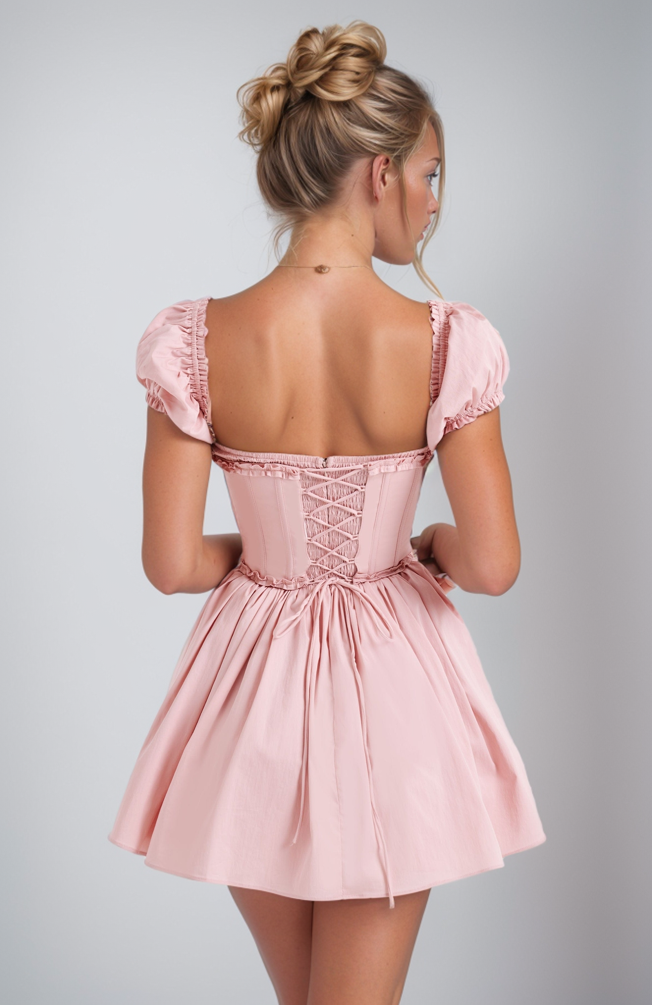 Blush Royal Corset Dress