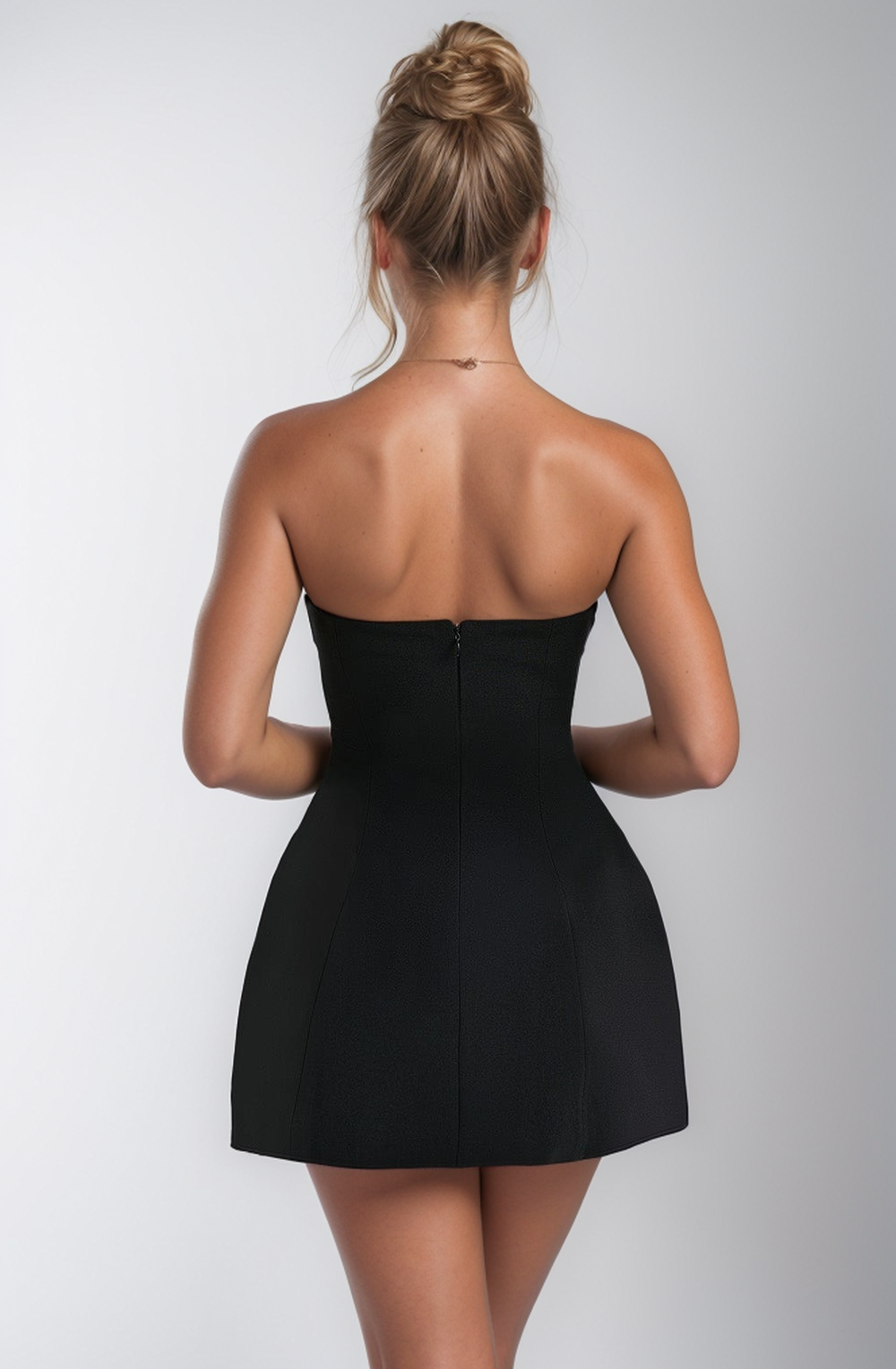 Timeless Strapless Mini (Black)