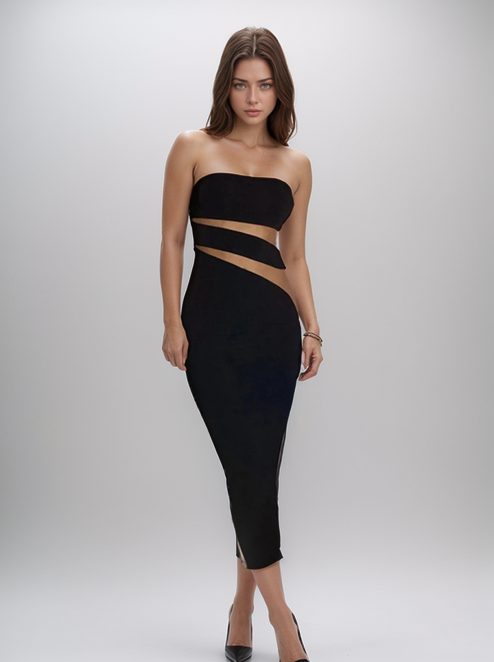 Velvet Obsession Luxe Evening Midi