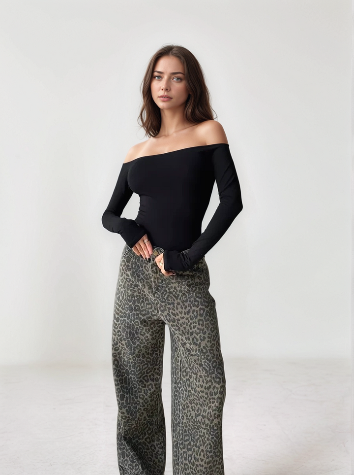 Elena - Sleek Bodysuit Top