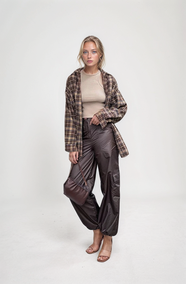 Oversized Flannel Street Drip