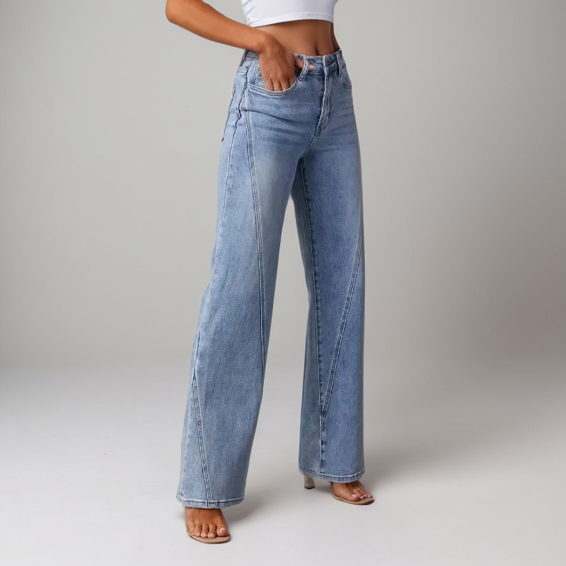 ‏Blue Skies High-Rise Jeans