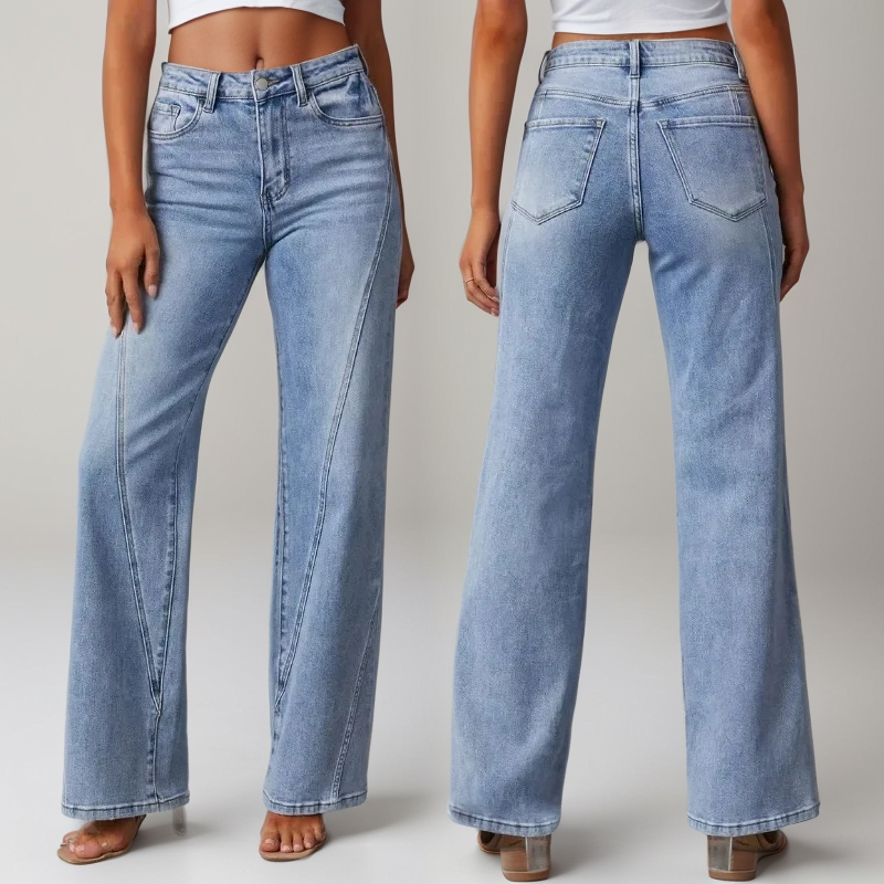 ‏Blue Skies High-Rise Jeans