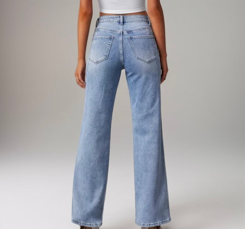 ‏Blue Skies High-Rise Jeans