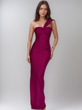 Eclipse One-Shoulder (Red Wine)