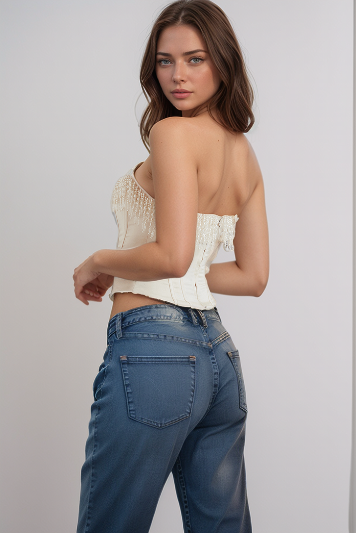 Pearl Cascade Corset